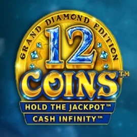 12 Coins Grand Diamond Edition slot logo by Wazdan at Betninja Casino