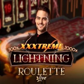 XXXtreme Lightning Roulette logo – Live Casino by Evolution at Betninja Casino